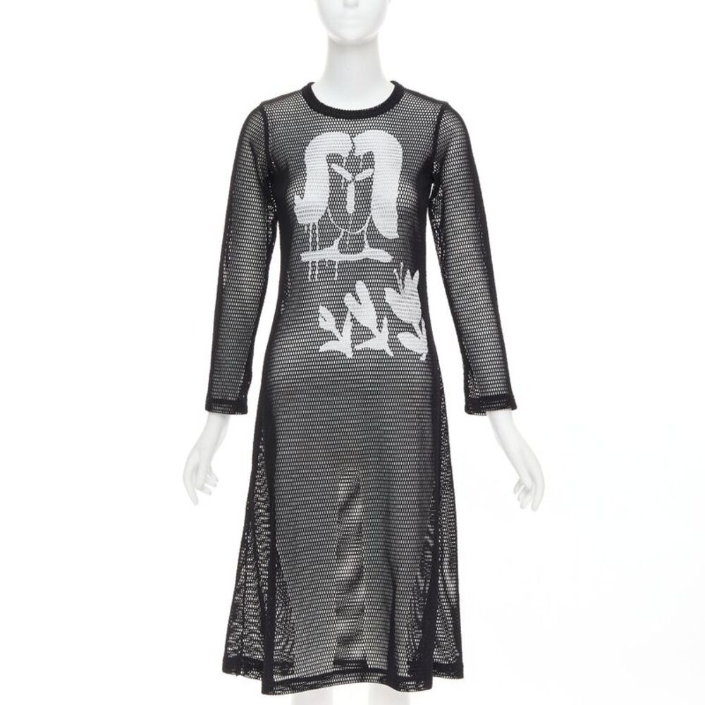 Comme Des Garcons 2019 Net Mesh Dress